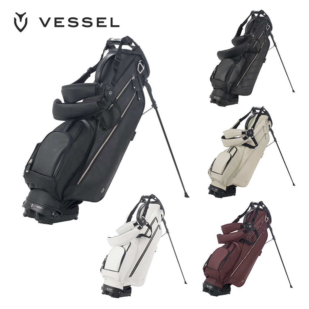VESSEL VLS Lux スタンド式キャディバッグ ゴルフ