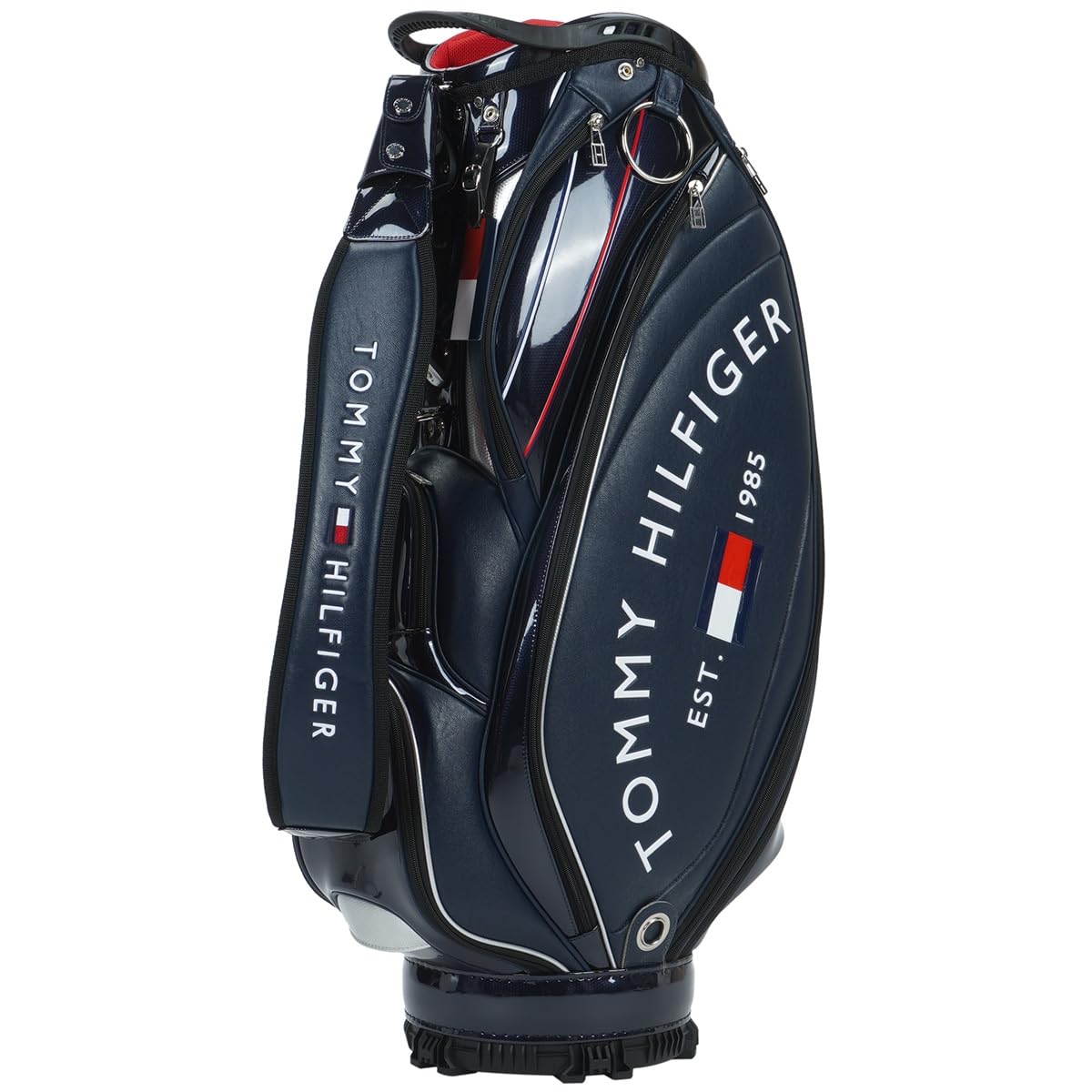 TOMMY HILFIGER GOLF ラウンドロゴ カートキャディバッグ