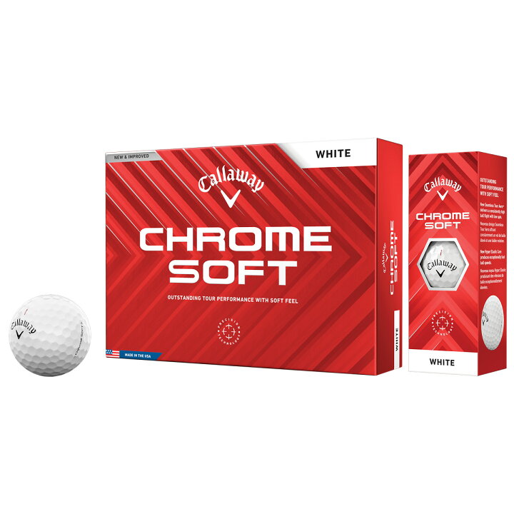 キャロウェイ CHROME SOFT ゴルフボール