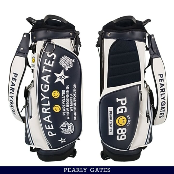 PEARLY GATES SMILE SERIES GOOD SMILY!! スタンドバッグ ゴルフ