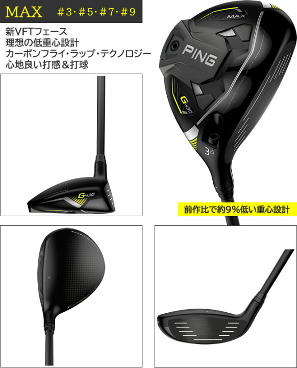 ピン G430 MAX フェアウェイウッド ゴルフ