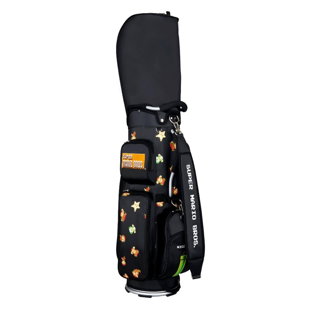 ゴルフ キャディバッグ Enjoy Caddie Bag スーパーマリオブラザーズ