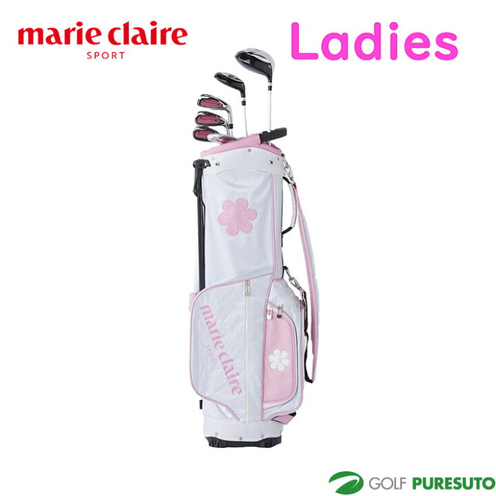 marie claire レディース キャディバッグ ゴルフ