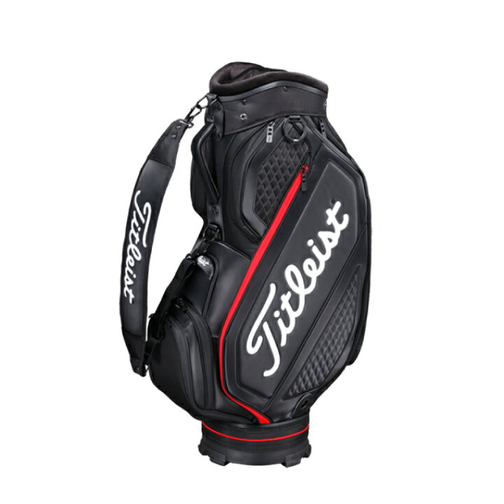 Titleist ジェットブラック ツアー キャディバッグ ゴルフ
