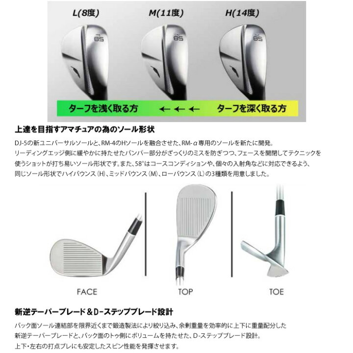 フォーティーン RM-α ウェッジ ゴルフ