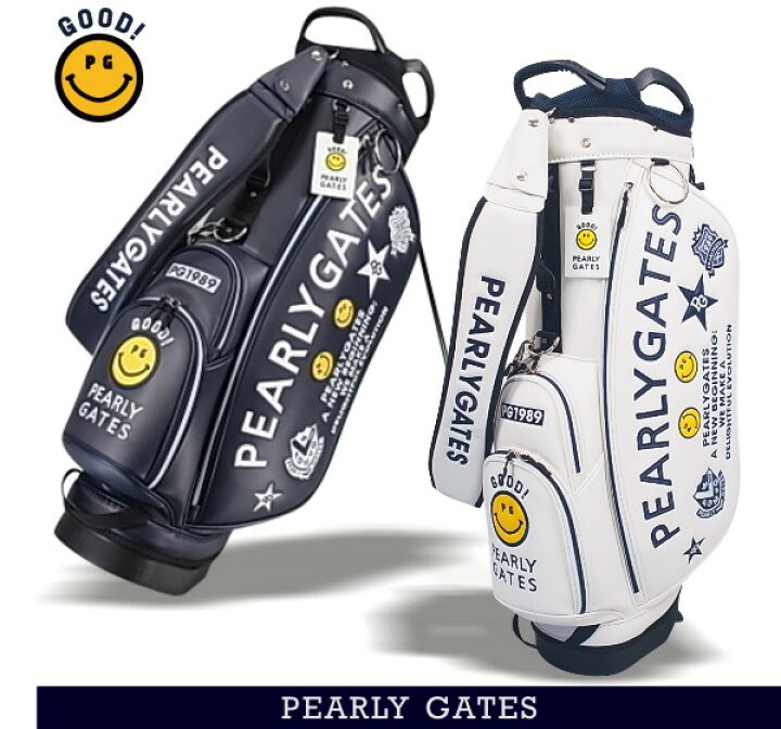 PEARLY GATES ニコちゃん スタンド式キャディバッグ ゴルフ
