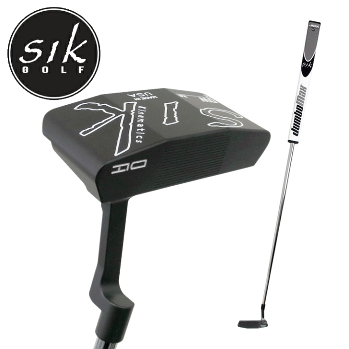 SIK GOLF DW2.0 マットブラック アームロック パター ゴルフ