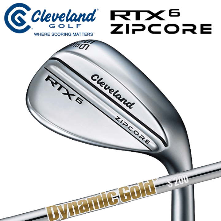 クリーブランド RTX 6 ZIPCORE ピッチングウェッジ ゴルフ